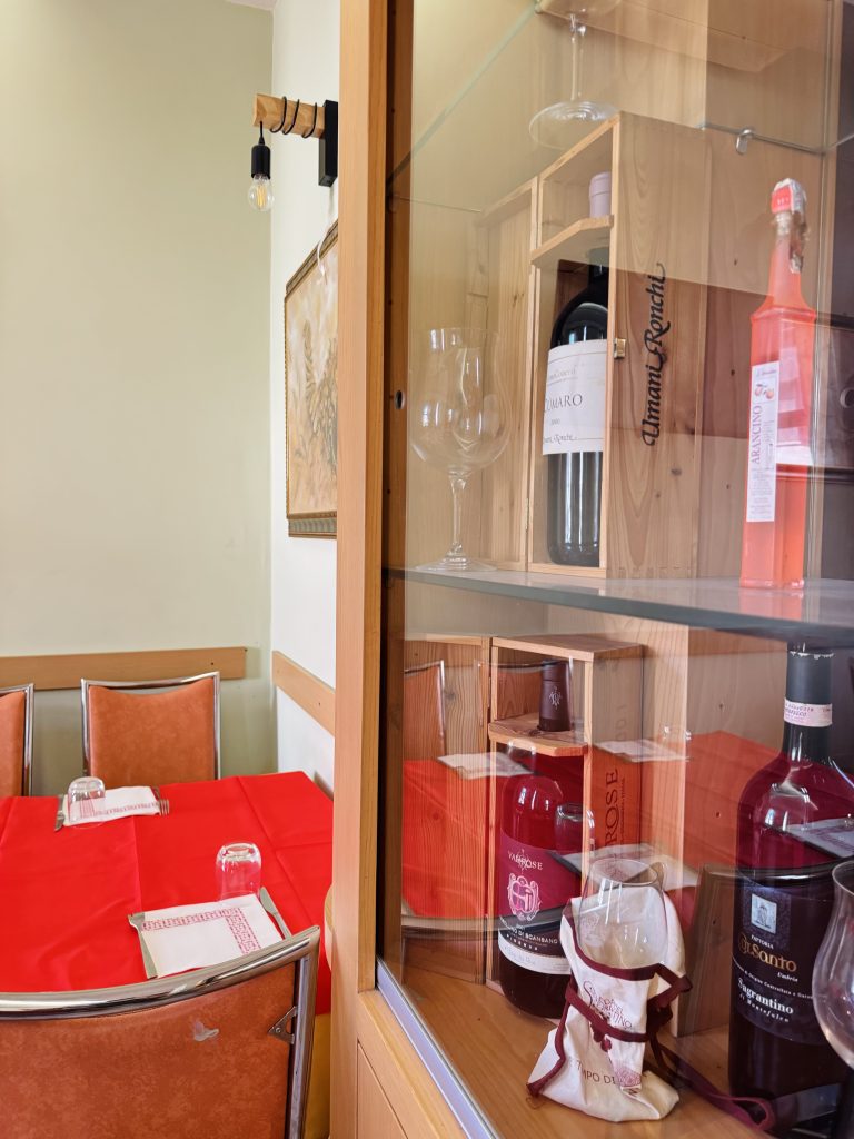 Selezione di vini umbri e Sagrantino alla cantina Piandarca